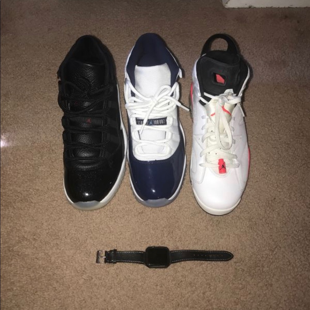 Jordan’s 11s And 6s 72-10 ,82s And infrared